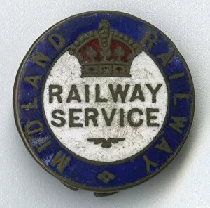 Images Dated 13th January 2012: Midland Railway badge