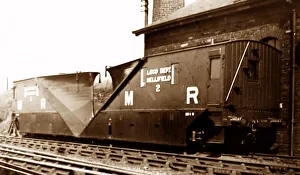 Settle Prints: Midland Railway snowploughs at Hellifield