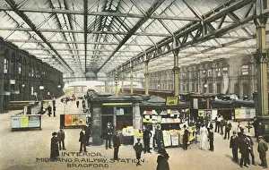 Concourse Prints: Midland Railway Station (Interior), Bradford