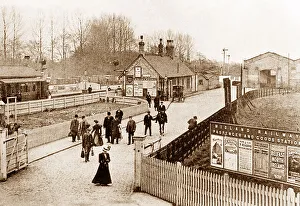 Southwell Prints: Midland Railway Station, Southwell