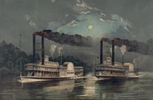 Paddle Gallery: A midnight race on the Mississippi