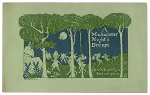 Programme Prints: Midsummer Nights Dream