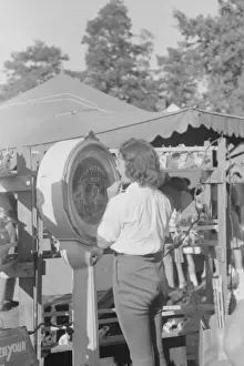 Kentucky Prints: Midway and carnival at Shelby County Fair and Horse Show She