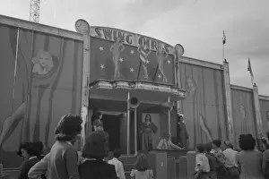 On the midway at the Imperial County Fair, California