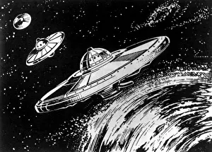 Disc Prints: Miethes Flying Disk, flown at Prague