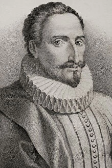 Castile Collection: Miguel de Cervantes (1547-1616). Spanish writer