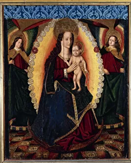 Rosary Gallery: Miguel Jimenez (1462-1505). Our Lady of the Rosary. 1475-15