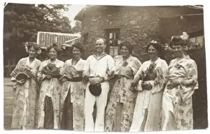 Mikado Prints: Mikado cast members with sailor