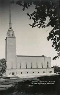 Sights Prints: Mikael Agricolan Church, Helsinki, Finland