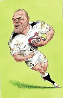 2000s Prints: Mike Tindall - England rugby player