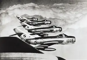 Multiple Prints: Mikoyan MiG-15 Fagot
