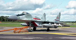 Mikoyan Prints: Mikoyan MiG 29S 407 Blue