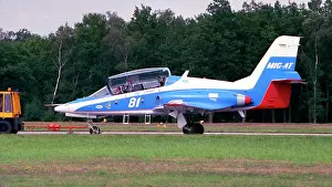 Mikoyan Prints: Mikoyan MiG-AT 81 White