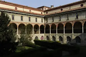 Milan. Italy. The Science and Technology Museum Leonardo da
