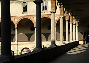 Milan. Italy. The Science and Technology Museum Leonardo da
