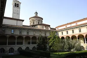 Milan. Italy. The Science and Technology Museum Leonardo da