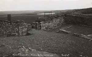 Mile castle near Borcovicius, Northumberland