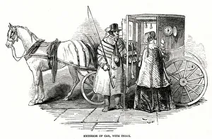 Images Dated 1st February 2019: Mile-index for cabs 1847