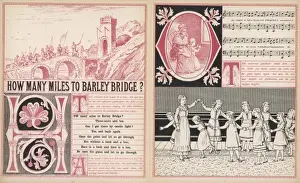 Barley Prints: How many miles to Barley Bridge? words and music