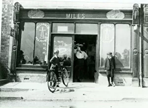 Gloucestershire Gallery: Miles Cycle Shop, Sharpness, Gloucestershire