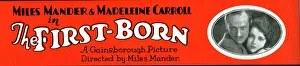 Madeleine Prints: Miles Mander and Madeleine Carroll in The First Born