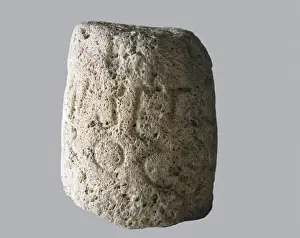 Incision Prints: Milestone (2nd century BC). It comes from Santa