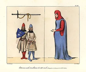 Military and civil costumes of the 12th century