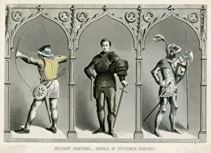 Military costume, 15th century