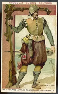 Rifleman Prints: Military / Dress / 16th Cent
