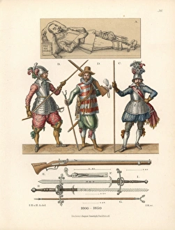 Military equipment and weapons from the 17th century Military equipment and weapons from the 17th century