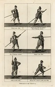 Military exercises of the pike