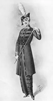 Hobble Prints: Military Fashions 1914