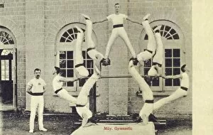 Ambala Collection: Military Gymnastics, Ambala, India