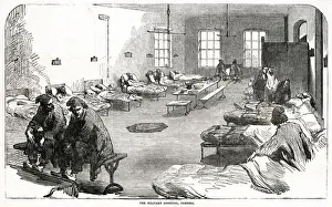 Portsea Prints: Military Hospital 1855