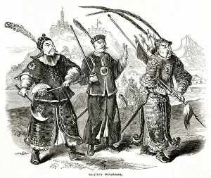Images Dated 21st December 2018: Military mandarins 1857
