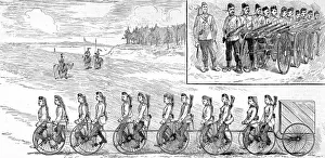 Military Multi-Cycle On trial at Aldershot, 1887