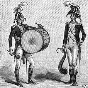 Images Dated 9th September 2011: Military music - 18th century musicians(7 of 8)