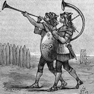 Trumpets Prints: Military music - ancient instruments(1 of 8)