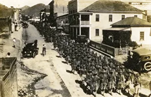 Arizona Gallery: Military parade through Lowell, Arizona, USA