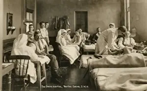 Blues Prints: Military patients at Grove Hospital, Tooting Grove, Surrey