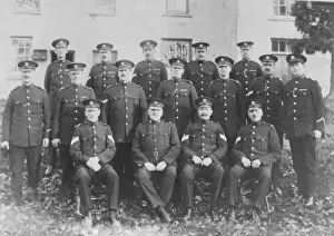 Military police group photo, Welsh Regiment