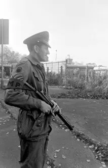 Capitalism Gallery: Military Police guard, West Berlin, Germany