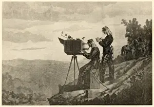 Sending Prints: Military post using an optical telegraph