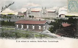Marmara Prints: Military School and Hospital Haidar Pacha, Istanbul