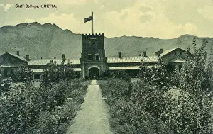 Pathway Prints: Military staff college, Quetta, Balochistan, British India