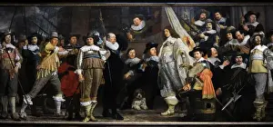Militia Company of District VIII under the Command of Captai