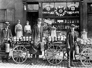 Milkman Prints: Milk delivery men