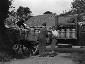Basis Prints: Milk Industry 1950S