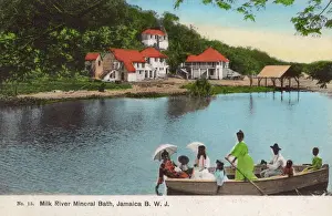 Jamaica Prints: The Milk River Mineral Bath, Jamaica