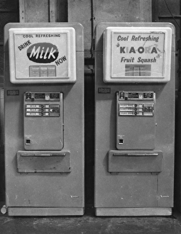 Squash Gallery: Milk and squash vending machines